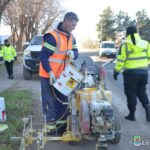 Los Antiguos refuerza la seguridad vial con marcación de rutas: compromiso del municipio para quienes viajan todos los días