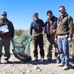 Pesca Continental decomisó 60 truchas tras intensos controles