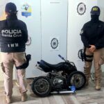Allanamientos permitieron recuperar una moto robada