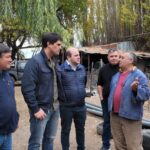 El gobierno provincial puso en marcha el primer pozo de agua para chacras productivas