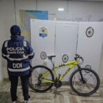 Recuperaron una bicicleta robada tras un allanamiento
