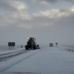Vialidad Provincial intensifica el despeje de nieve sobre la Ruta Nacional 40 para garantizar la transitabilidad